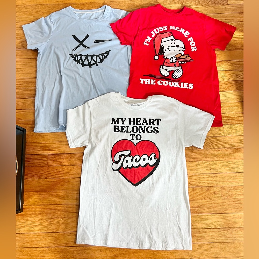Mens Graphic T-shirt bundle